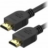 AlzaPower Core Premium HDMI 2.1 High Speed 8K 2 m čierny APW-CBHD21S020B