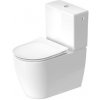 Duravit Soleil by Starck - WC kombi misa, Vario odpad, Rimless, s WonderGliss, biela 20110900001