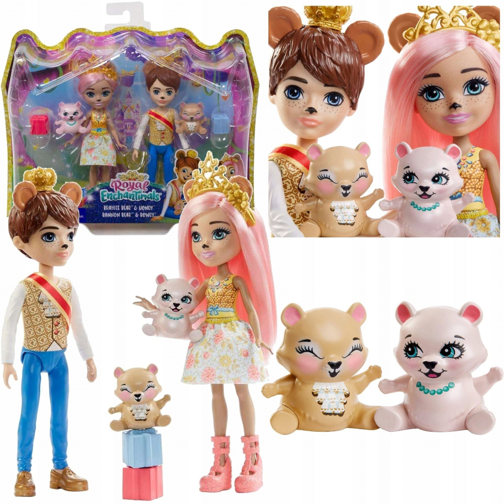 Mattel Enchantimals čarovné príbehy medvedík