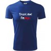 Trust me I´m Mgr. / Ver mi som Magister. - Pánske tričko Fantasy športové - L ( Kráľovská modrá )