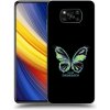 Picasee silikónový čierny obal pre Xiaomi Poco X3 Pro - Diamanty Blue