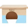 Zolux Home Color Domček drevený pravouhlý S 11 x 18 x 14 cm