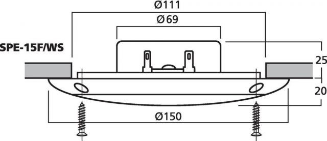 Monacor SPE-15F