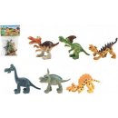 Teddies Dinosaurus plast 9-11 cm 6 ks v sáčku