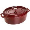 Staub Hrniec oválny 31 cm 5,5 l vínový