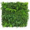 WALL GREEN Ruscus, dielec 100 x 100 cm (Realistická 