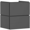 Hansgrohe Xilesa E skrinka 53x47x62 cm závesná kúpeľňová skrinka pod umývadlo sivá 54292760