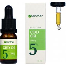 Absinther CBD oil 500 mg olej 5% 10 ml