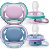 Philips AVENT Cumlík Ultra air neutral 6-18m Variant: Philips AVENT Cumlík Ultra air neutral 6-18m dievča modrá 2ks