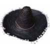 Sombrero mexický klobúk 60 CM, čierny