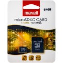 Maxell microSDXC 64GB class 10 + adapter 854731