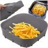 Ruhhy 25464 Silikónová forma na teplovzdušnú fritézu sivá