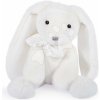 Plyšový zajačik Bunny White Les Preppy Chics Histoire d’ Ours biely 40 cm v darčekovom balení od 0 mes
