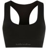 Podprsenka Icebreaker Women Merino Blend 260 ZoneKnit™ Seamless Bra Veľkosť podprsenky: M / Farba: čierna