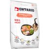 ONTARIO Cat Sterilised Salmon granule pre mačky 2 kg
