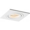 RENDL PASADENA GU10 SQ I zápustné svietidlo biela 230V GU10 50W R12710