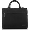 Pánska čierna taška na notebook MANUEL