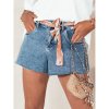 DENIMFLAIR dámske riflové kraťasy modré (sy0352) NAVY BLUE S
