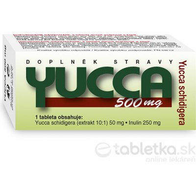 NATURVITA YUCCA 500 mg Yucca shidigera 1x60ks