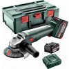Metabo W 18 L 9-125 Q 2x5,2 Ah Akumulátorová uhlová brúska +MetaBox 165L 602249650