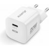 Rýchlonabíjačka ALIGATOR Mini, PD 20W USB-C, biela CHPD0016