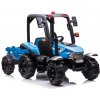 Lean Toys Elektrický traktor BLT-206 - modrý - 2x200W- 24V7Ah - 2026