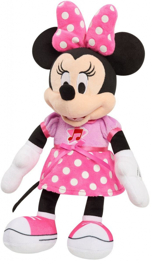 Just Play Minnie Mouse Spievajúci v bodkových šatách 30 cm