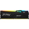 KINGSTON DIMM DDR5 8GB 5200MT/s CL40 FURY Beast Černá RGB KF552C40BBA-8