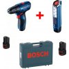 BOSCH GSR 120-LI + GLI 12V-300 Vrtací šroubovák + lampa 06019G8004