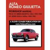 ALFA ROMEO 750 & 101 SERIES GIULIETTA 1300cc (1955-1964) & 101 SERIES GIULIA 1600cc (1962-1965) WORKSHOP MANUAL