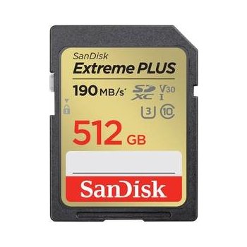 SanDisk SDXC UHS-I U3 SDS 512GB DXWV-512G-GNCIN od 70,9 € - Heureka.sk