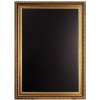 SECURIT Nástenná popisovacia tabuľa GOLD - ozdobný rám 75 x 100 cm