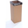 Odpadkový kôš na triedený odpad, recyklovaný, HU popis, 50 l, RECOBIN 