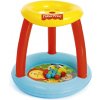 Detské nafukovacie hracie centrum s otvormi na lopty Fisher Price