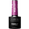 Claresa SoakOff hybridný lak na nechty pink 551, 5 g