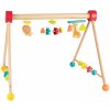 Playtive Drevená hrazda s hračkami pre bábätká (levík a žirafka) (100336750)