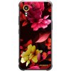 Picasee silikonový černý obal pro Samsung Galaxy Xcover 7 - Dark Peonny