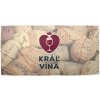 Sablio Uterák Kráľ vína - 50x100 cm