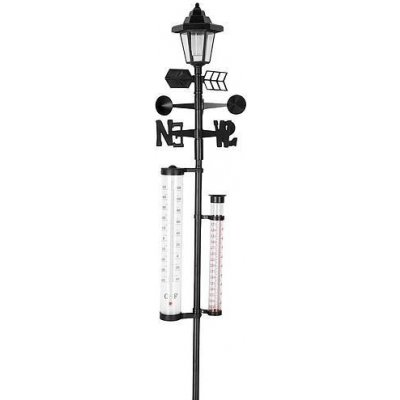 Meteostanica SWS29, Solar, 158 cm, zrážkomer, teplomer, solárna lampa