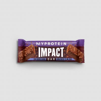 MyProtein Impact Protein Bar, 64 g Príchuť: Fudge brownie