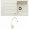 Blanco ZIA 45 SL biela soft + excentrické ovládanie + Blanco MIDA-S biela soft 526968