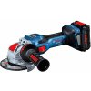 BOSCH Professional Uhlová brúska AKU 125 mm GWX 18V-15 SC 0.601.9H6.501 (1× 8 Ah) 0.601.9H6.501