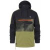 Čierno/zelená snowboardová pánska bunda Horsefeathers Norman XL