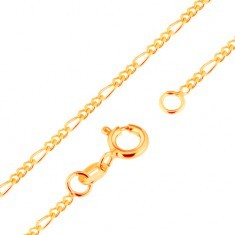 Šperky eshop Zlatá retiazka vzor Figaro GG171.10