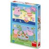 Puzzle 2x48 Peppa Pig Na dovolené - autor neuvedený