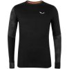 Salewa pánske tričko Cristallo Warm Amr L/S Tee - Salewa Cristallo pánske tričko dlhý rukáv black out vel. L