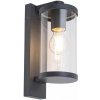 Rabalux 7891 Silistra nástenné exteriérové svietidlo 1xE27 IP44 antracitová