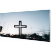 Nástenný panel kríž 100x50 cm