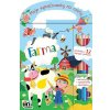 Moje maľovanky na cesty Farma
