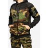Mikina s kapucňou Helikon-Tex Rouge Hoodie Full Zip - black/us woodland